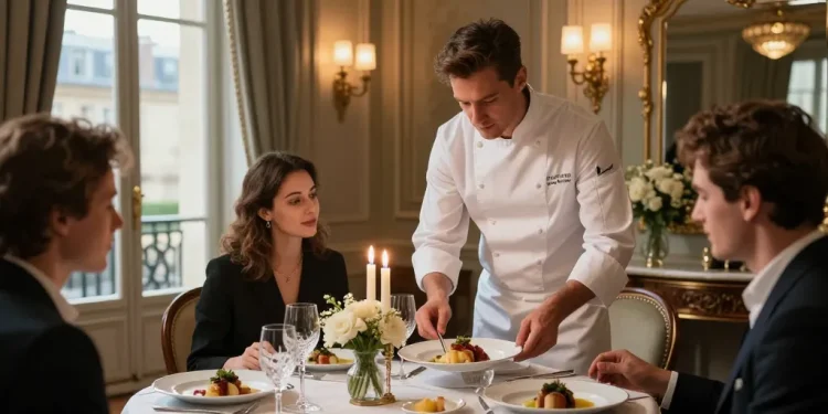 Chef à domicile à Paris : l’élégance d’un repas servi chez soi